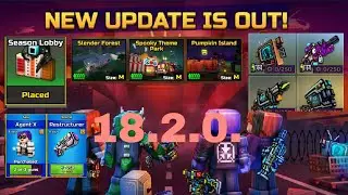 New Secret Foundation/Halloween Update | Pixel Gun 3D
