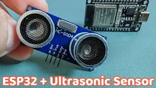 Getting started with ESP32: Ultrasonic Sensor Tutorial