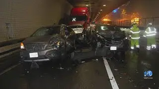Delays at the MMMBT due to multi-vehicle crash