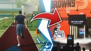 NFL Combine Followed by the NFL Draft (The ULTIMATE Player Career)