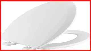 Bemis 1500TTT 000 Toilet Seat will Never Loosen and Provide the Perfect Fit, ELONGATED, White