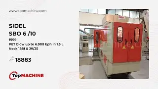 SIDEL SBO 6 /10 PET Stretch blow molding machine used
