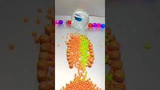 Fish 😍 Marbles & Beads Reverse Video. #shorts #fish #reverse #marble