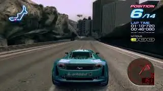 Ridge Racer 6 Advanced Route #9 Third Try Gameplay(Career Walkthrough)