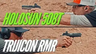 Обзор пистолета Holosun 508T V2 против Trijicon RMR Duty Red Dots