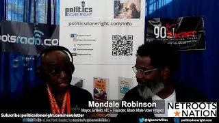 Mondale Robinson on becoming mayor of Enfield, NC, Trump black men fallacy,&nbsp;and more.