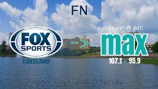 Fox Sports Lakeland (WONN) becomes Max 107.1/95.9 (10/1/2025)