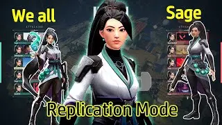 When Sage Meets Sage on Replication (Replication Game Mode Valorant)