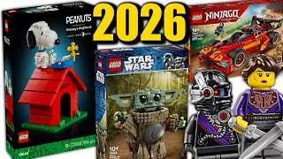 SUMMER 2026 LEGO REVEALS! Snoopy, Ninjago, plus MORE Star Wars!