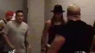 Kid Rock & Joe C - Behind the Scenes on WWF RAW is WAR