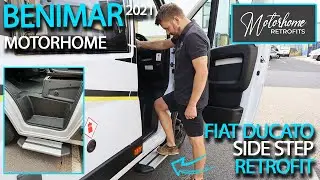 Need a step up? Driver & Passenger Side Step Retrofit for Motorhome on a FIAT Ducato Chassis
