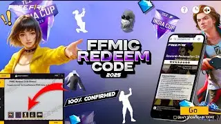 FFMIC 2025🔥 Redeem Code Rewards 🇮🇳🥳| Free Fire Max Redeem Code | Trouble Night Event Free Fire
