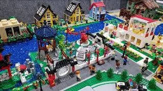 FINALLY DONE! SPRING LANTERN FESTIVAL in a LEGO City!