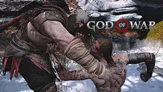 God of War 4: Kratos VS Baldur Boss Fight - Gameplay | EASTGAMETRIBE