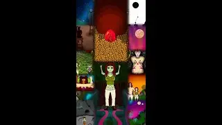Drawing a fantasy animation by hand 🔥