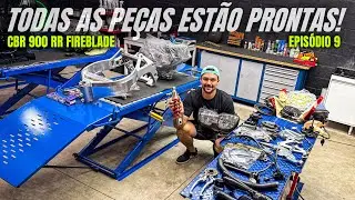 EP. 9 | Peças PRONTAS! Agora começa a montagem!