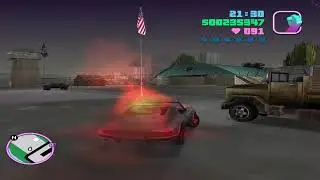 GTA Vice City Part 44 : Stealing Hunter Helicopter from Military Base