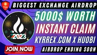 Free $5000 USDT Claim | Instant Claim Airdrop | Huobi Exchange Airdrop | TCA | Tamil Crypto Airdrops