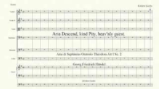 Aria Descend, kind Pity, heav'nly guest - Septimius - Oratorio Theodora  GF Händel