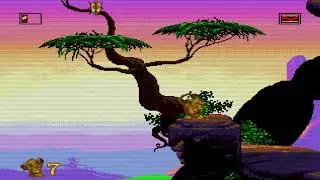 The Lion King Part 1 (Pridelands) Sega Megadrive