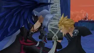 Cloud vs. Sephiroth (KH2)