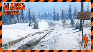 Drilling Parts Delivery | Hard Mode | Alaska | Part 7 | SnowRunner