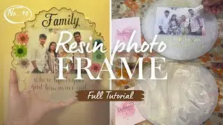 Learn how to make Resin Photo Frame step by step 🤩✨