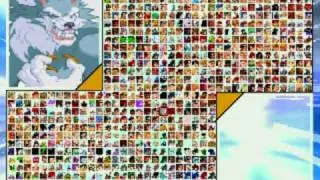 100% Full Mugen Roster EVE Battle A-Z