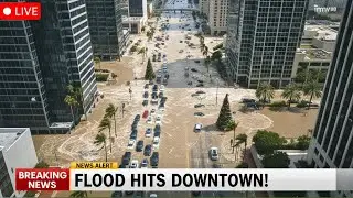 HAPPENING NOW: LA Underwater! Flash Floods Devour Streets, Cars Swept Away!