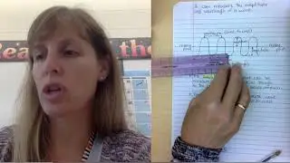 measuring amplitude and wavelength