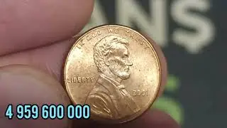 USA 2001 ONE CENT Coin VALUE + REVIEW