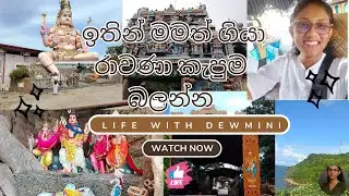 ඉතින් මමත් ගියා රාවණා කැපුම බලන්න  | My Daily Vlog 05 | Life With Dewmini