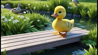 Baby Duck Quack Quack Quack | Fun Duck Song for Kids | Quacking Adventure Rhyme