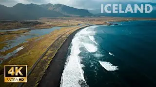 Iceland 4K - Land of Fire and Ice  | DJI Mini 3 Pro