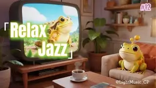 Incilius periglenes | Animal Jazz Music | one hour  #morningjazzmusic #bgm #onehourmusic