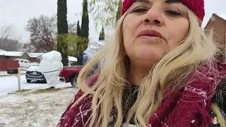 Nieve en arligton TX 01 25 2025