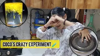 Coco&rsquo;s Fun Science Experiments at Home 😍 | Turmeric & Pepper Magic