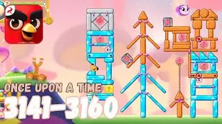 Angry Birds Journey: Levels 3141-3160 Gameplay - Part 158 (ONCE UPON A TIME) COMPLETE!