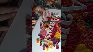 Quilling Nameplate |Quilling Art| |Paper Art| #paperartist #quillingartist #youtubeshorts #shorts