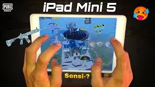 iPAD MINI 5 PUBG GAMING PERFORMANCE 4.0 UPDATE 😱/ Seni & Control Code🔥PUBG|BGMI Test!!