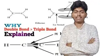 Why Double Bond Has More Priority Than Triple Bond | Explained With Sigma & Pi Bonds | JEE NEET 