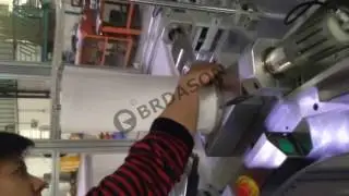 PP Non-woven Liquid Filter Bag Making Machine Plastic Ring Ultrasonic Welding Machine