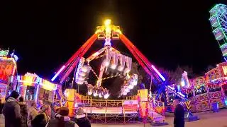 Jay Barwicks Freak Out | Off Ride POV Farrars Funfairs Utilita Arena Sheffield 2025