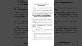 DIRECT RECRUITMENT TO THE POST OF ZILLA SAINIK WELFARE OFFICER IN A.P. SAINIK WELFARE SERVICE