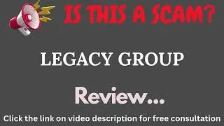 Legacygroup.io Review: THIS IS A SCAM? (Legacy Group)