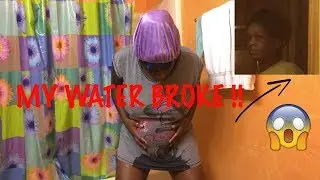 MY WATER BROKE PRANK ON MOM | QUEENBRITTNEY