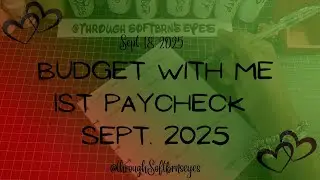 Budget With Me|| Single income|| $1800 #cashbudgeter #debtfreejourney #cashenvelopes