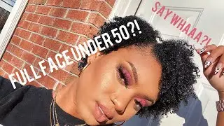 FULL FACE OF MAKEUP FOR UNDER $50?! | COL-LAB MAKEUP
