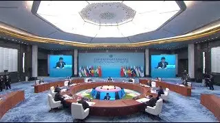 8 Heads of State Attending SCO Qingdao Summit Have Council Meeting