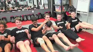 Cosens Martial Arts Class Example: Team Core Workout